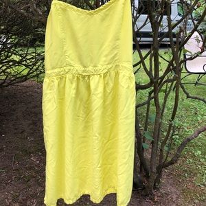 Old Navy yellow summer dress size S